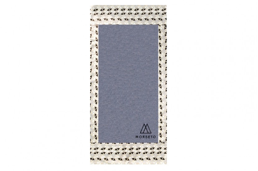Πετσέτα Θαλάσσης MORSETO Luxury Grey Triangle 155 x 75cm